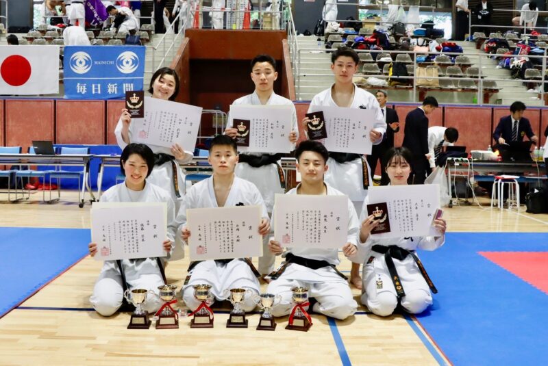 【大会結果】関東学生空手道選手権大会で3冠を達成しました イメージ画像