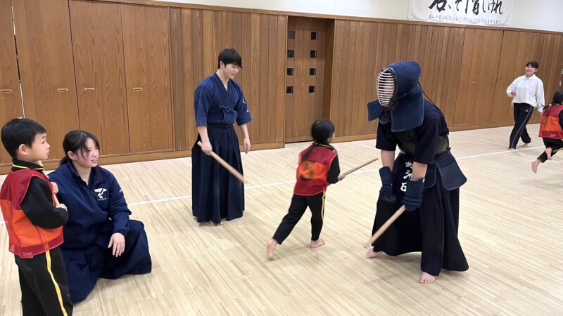 帝京大学幼稚園剣道体験教室 イメージ画像