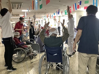 運動会の競技の様子1